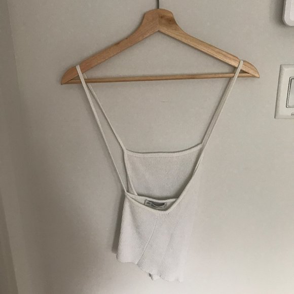 ZARA Knit Ribbed Crop - Picture 3 of 5